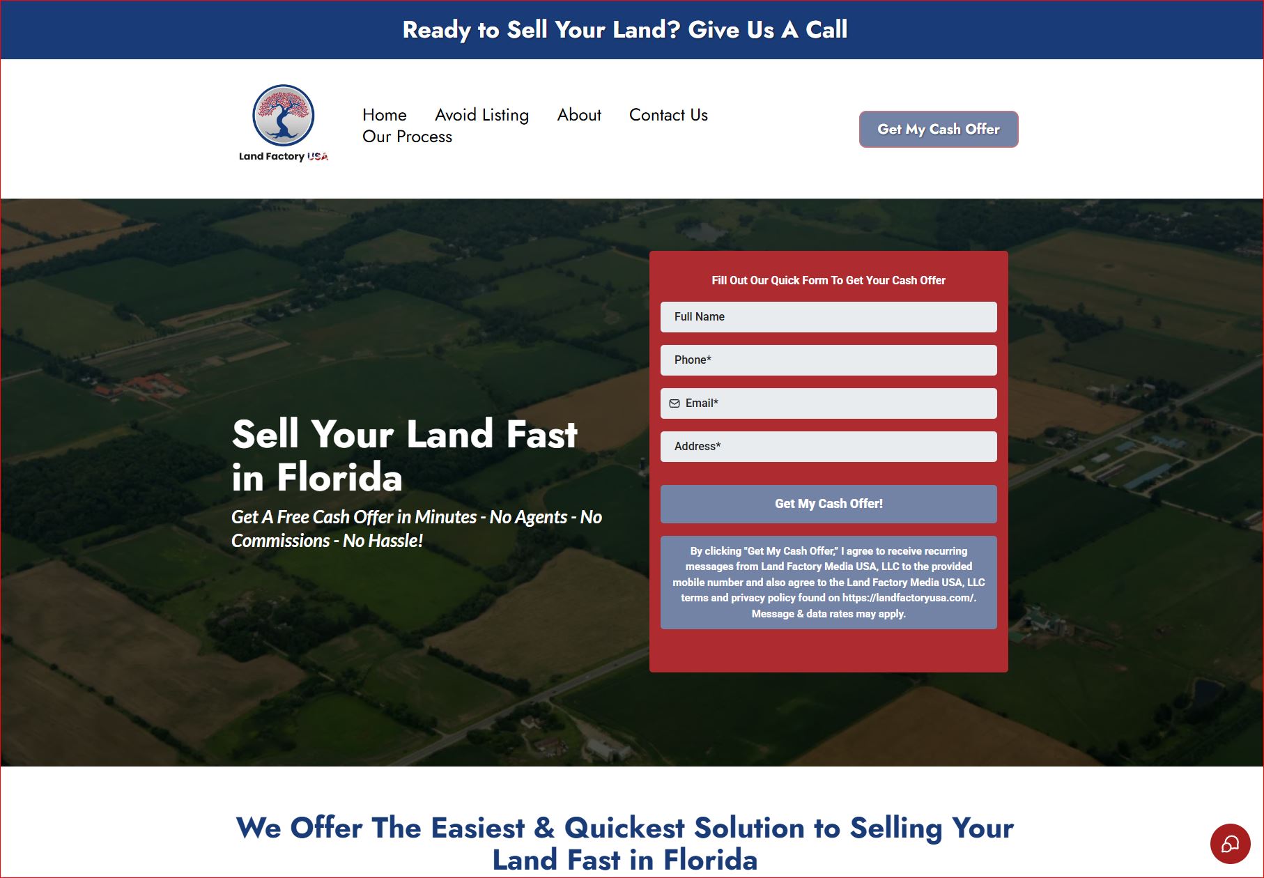 Land Factory USA – GHL Website